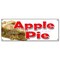 Signmission APPLE PIE BANNER SIGN baker sweets pie crust apple dutch cobbler home made fresh B-Apple Pie - alternate 1